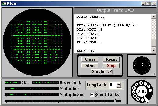 tic-tac-toe for the EDSAC